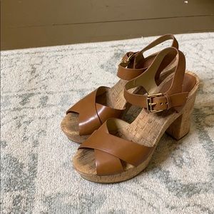 Micheal Kors Open Toe Heels